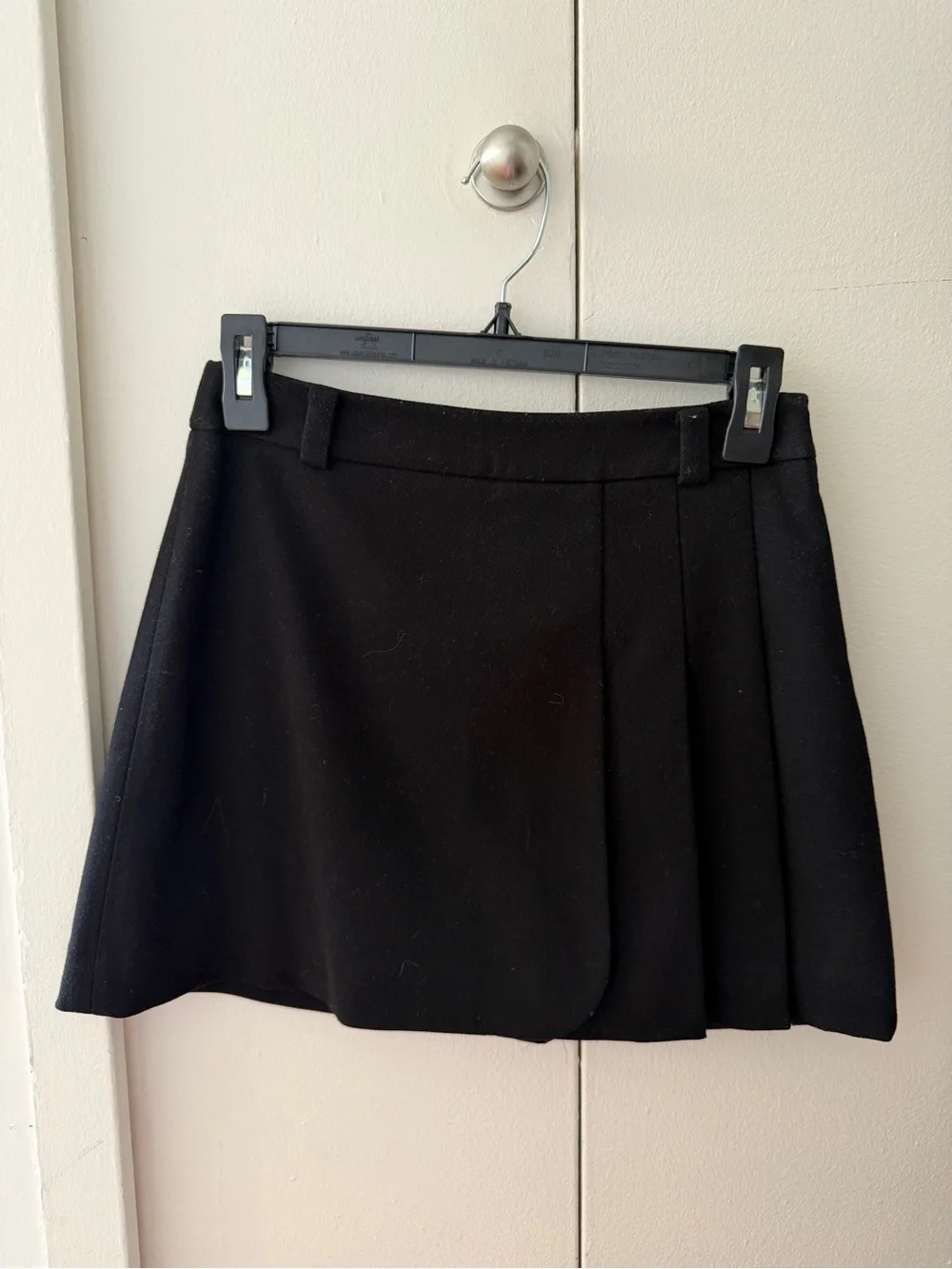 Black Pleated Mini Skirt - Classic Women's Skirt (Korean Brand)